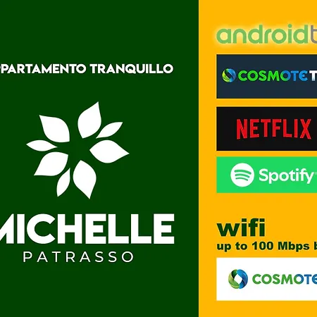 Apartmán Michelle Patrasso - Quiet & Comfortable In With Free Parking *