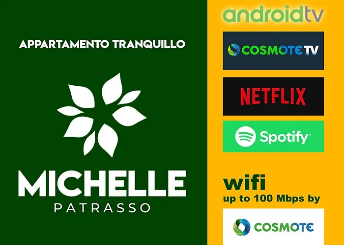아파트 Michelle Patrasso - Quiet & Comfortable In With Free Parking *